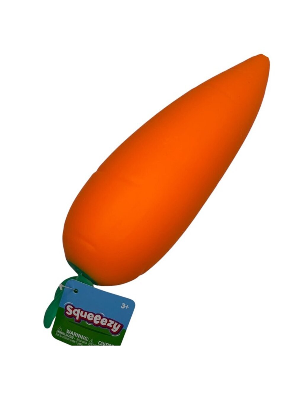 Carrot SmushMart Jumbo Squeezy Toy New With Tag